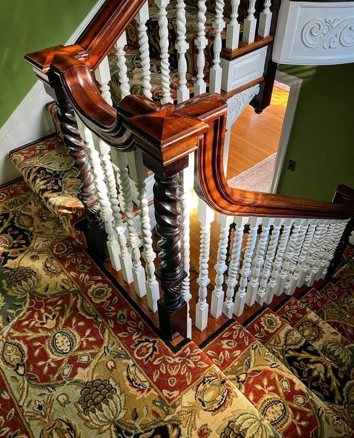 Grand Parterre Moghul Border Stair Runner Collection