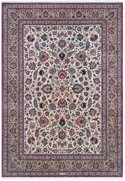 Persian Kashan Navi Vintage Rug