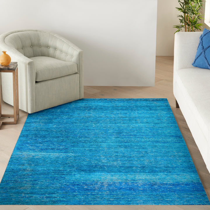 Sari Silk Blue Rug