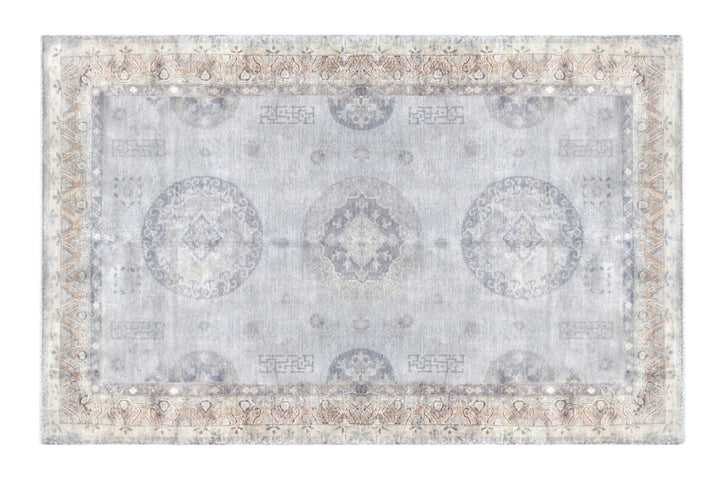 Ushak Pastel Medallion Rug