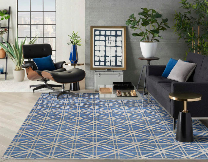 Adagio Blue Rug modern Shop Tapis 