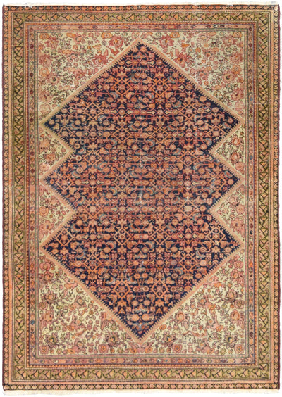 Antique Persian Malayer Navy Rug handmade area rug Shop Tapis 