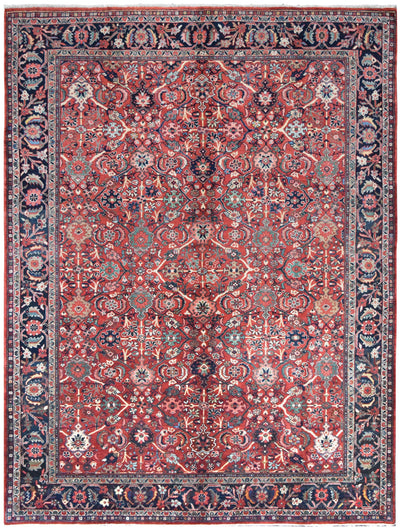 Antique Persian Sarough Mahal Rug handmade area rug Shop Tapis 