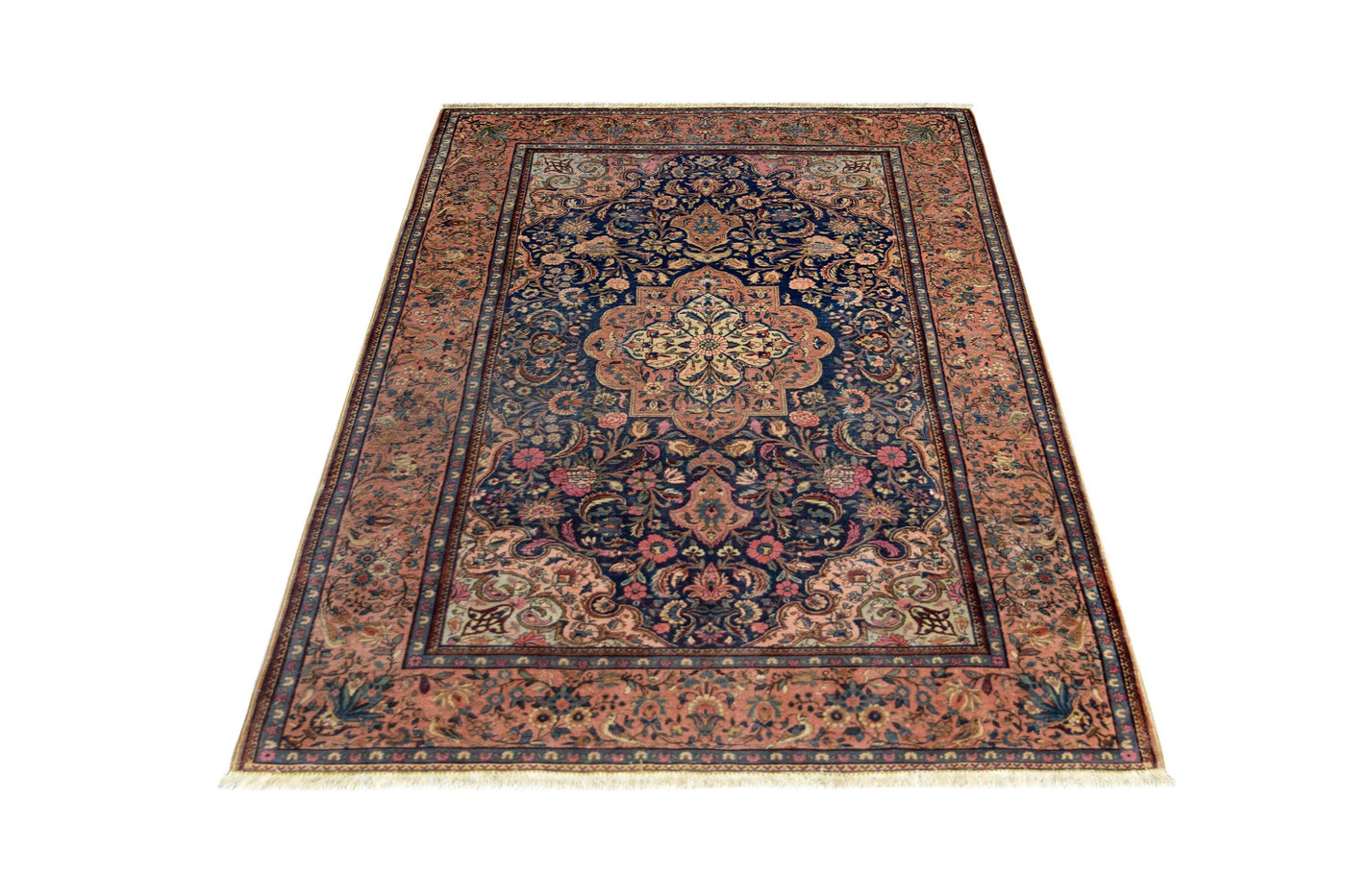 Antique Persian Tehran Rug handmade area rug Shop Tapis 4'5 X 7 