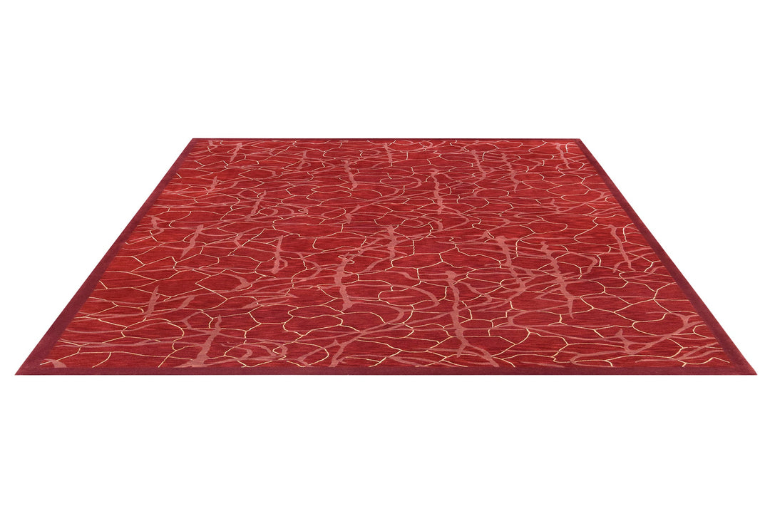 Aurora Red Tibetan Rug Sale Shop Tapis 