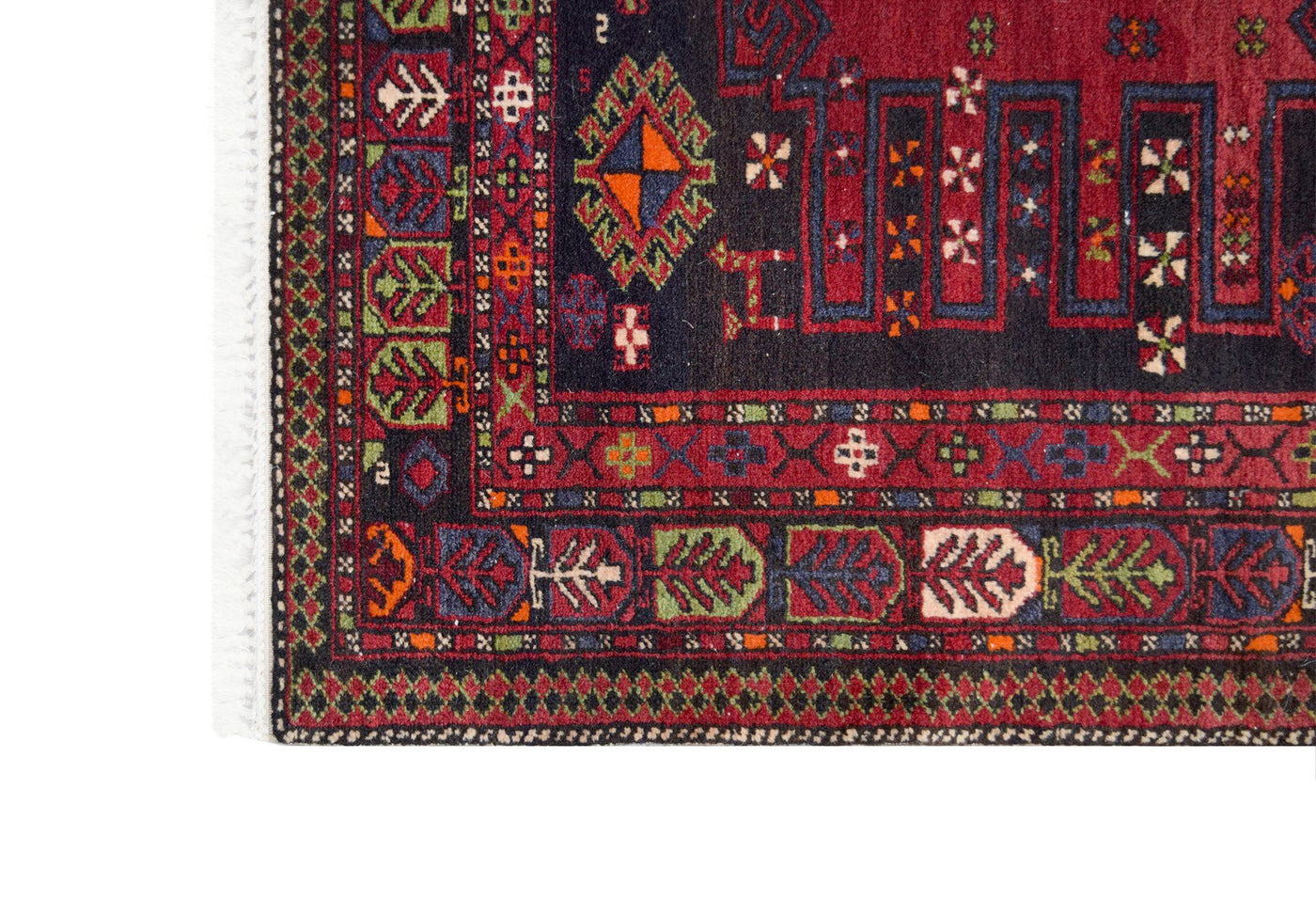 Caucasian Red Wool Rug (4.7 x 6.6) (01736) Rugs Shop Tapis 