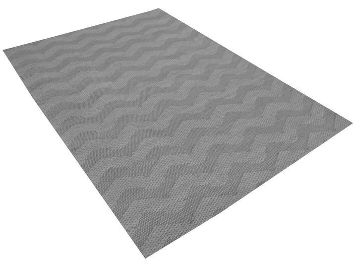 Chevron Grey Rug Sale Shop Tapis 8' X 10' 