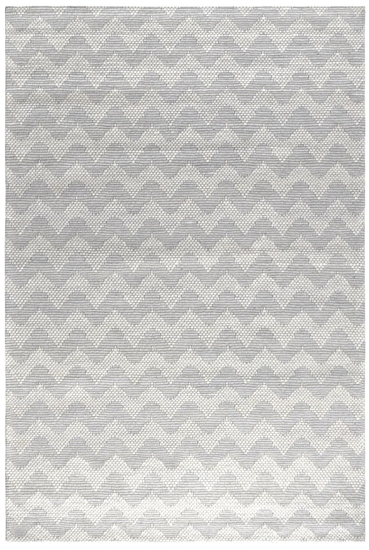 Chevron Ivory Wool Rug Modern Shop Tapis 