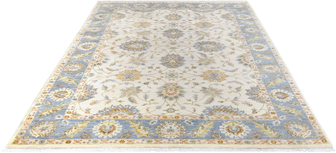 Chobi Zeigler Rug handmade area rug Shop Tapis 6'6 X 9'7 