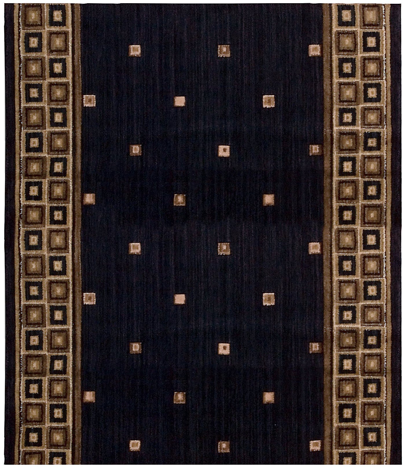 Cosmo Square Collection Stair Runner runner Shop Tapis Midnight 