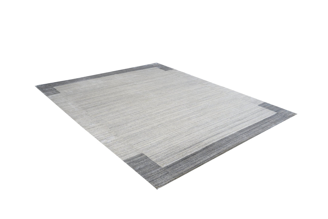 Gabbeh Light Grey Rug Modern Shop Tapis 6 X 9 