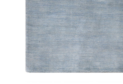 Gabbeh / Tibetan Blue Wool Rug Modern Shop Tapis 