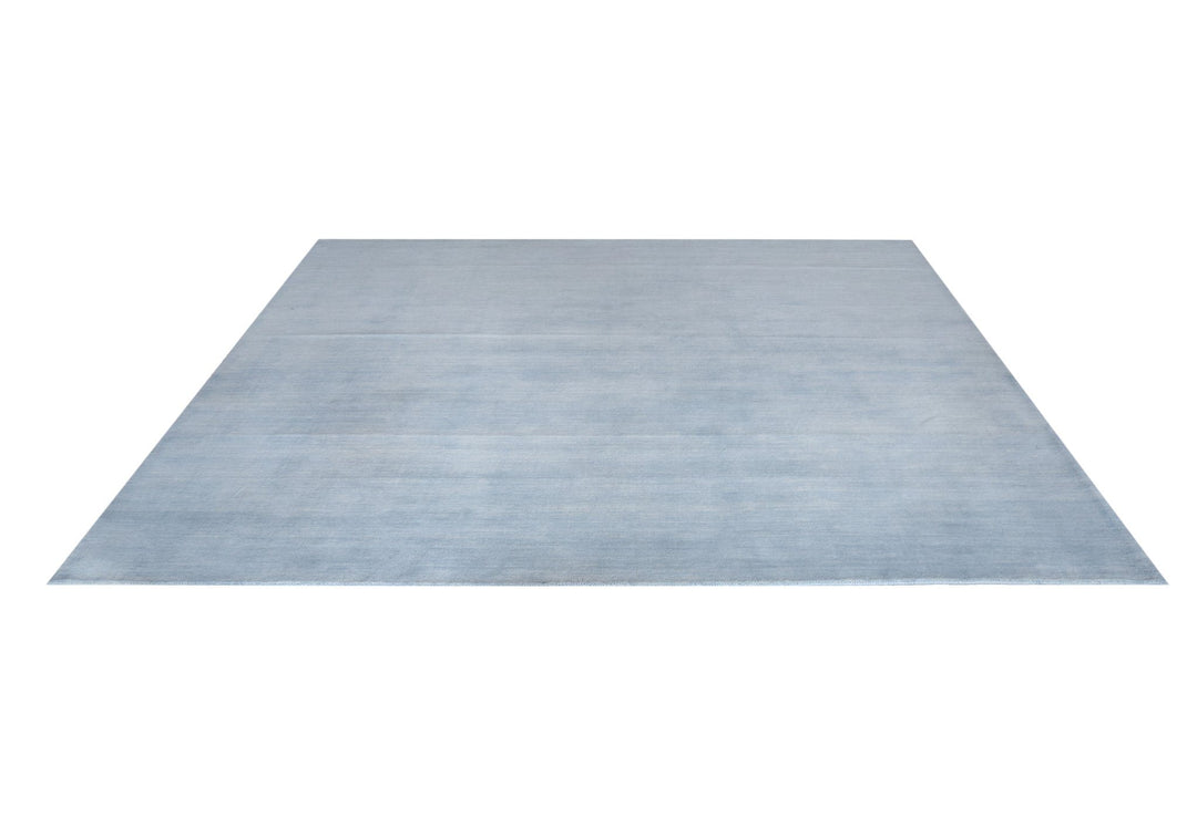 Gabbeh / Tibetan Blue Wool Rug Modern Shop Tapis 