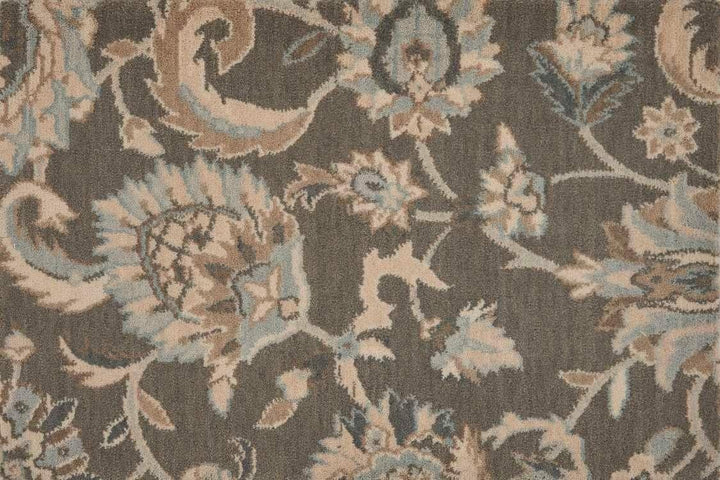 Grand Parterre Kashan Elite Broadloom runner Shop Tapis Dark Roast 41" 