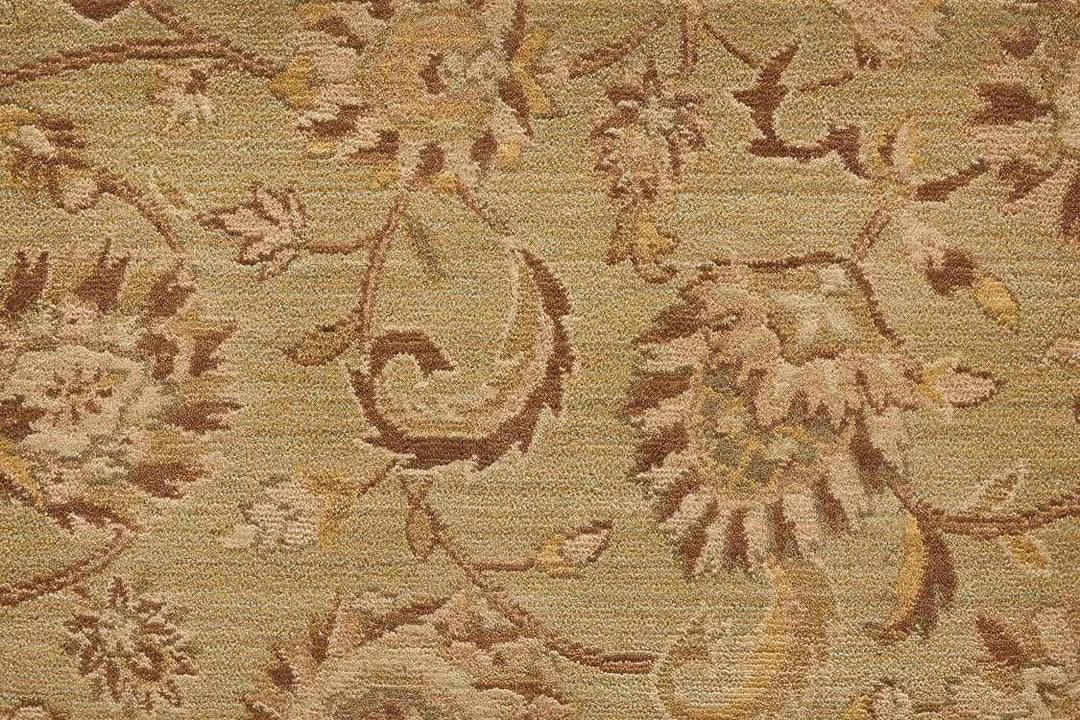 Grand Parterre Kashan Elite Broadloom runner Shop Tapis Sage 41" 