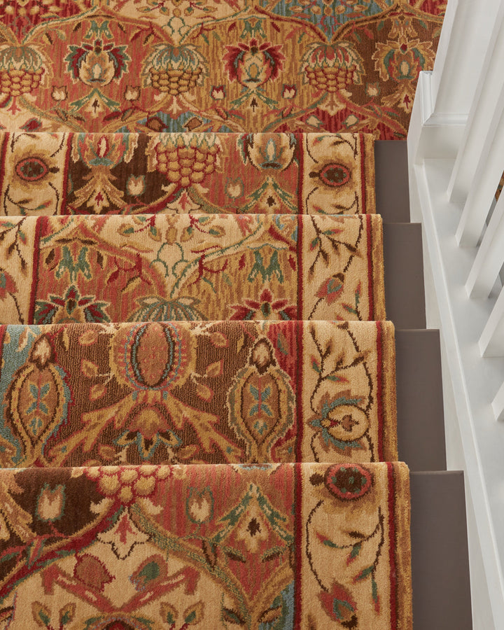 Grand Parterre Moghul Stair Runner runner Shop Tapis 