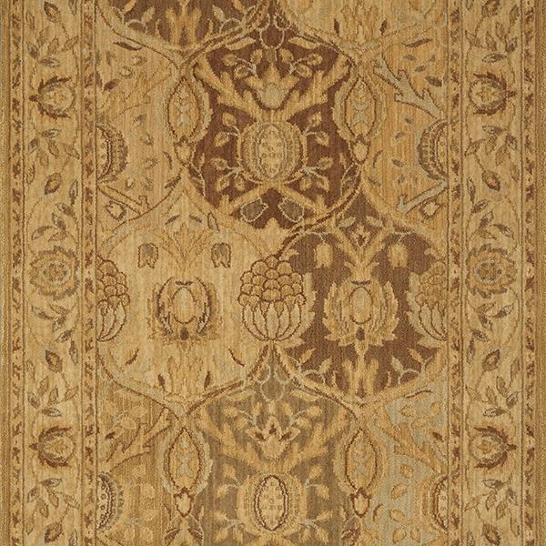 Grand Parterre Moghul Stair Runner runner Shop Tapis Gold 41" 