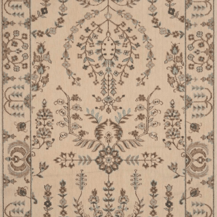 Grand Parterre Sarouk Border Stair Runner runner Shop Tapis Shell 41" 