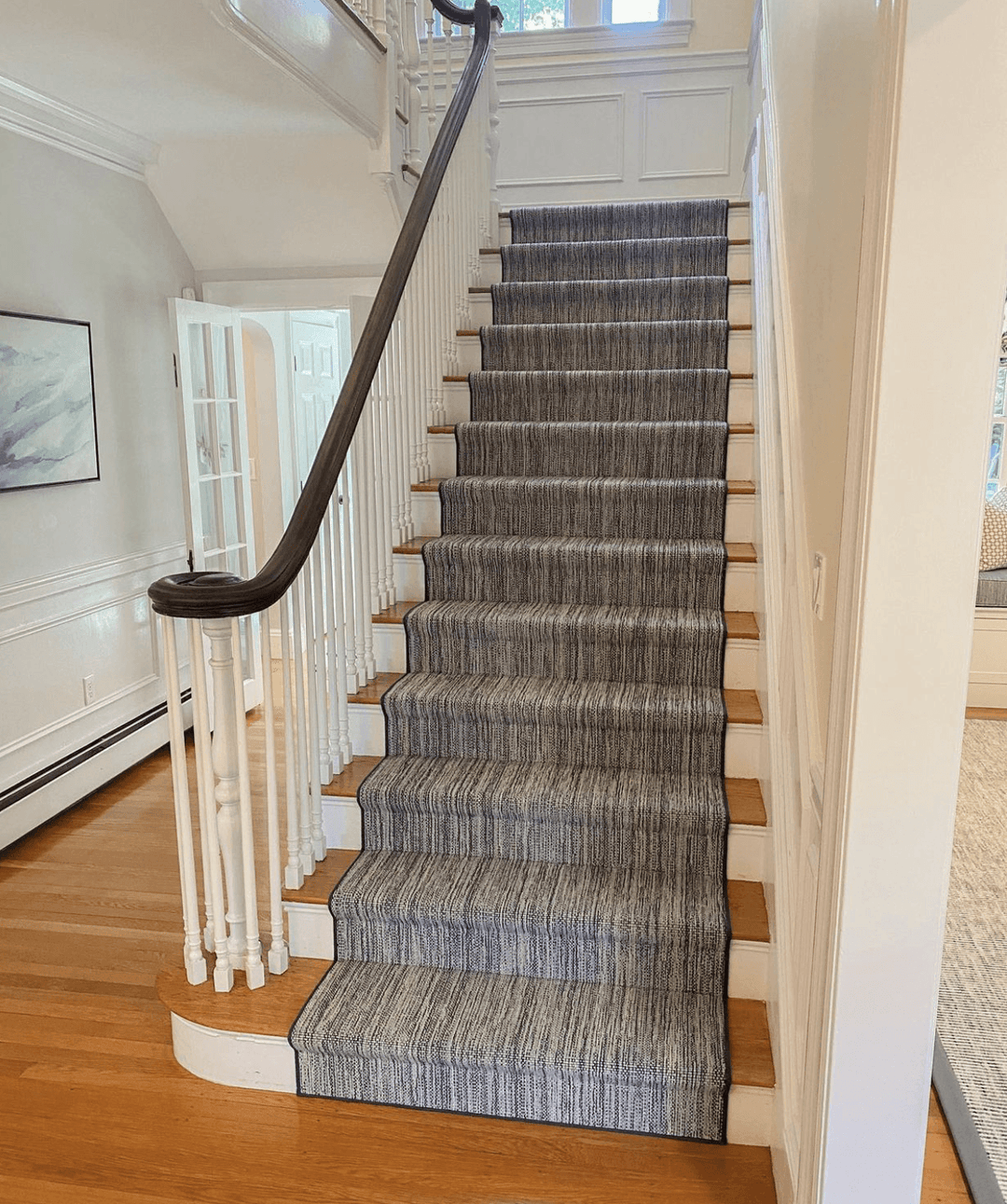 Halo Stripe Stair Runner / Broadloom Stair runner Shop Tapis 