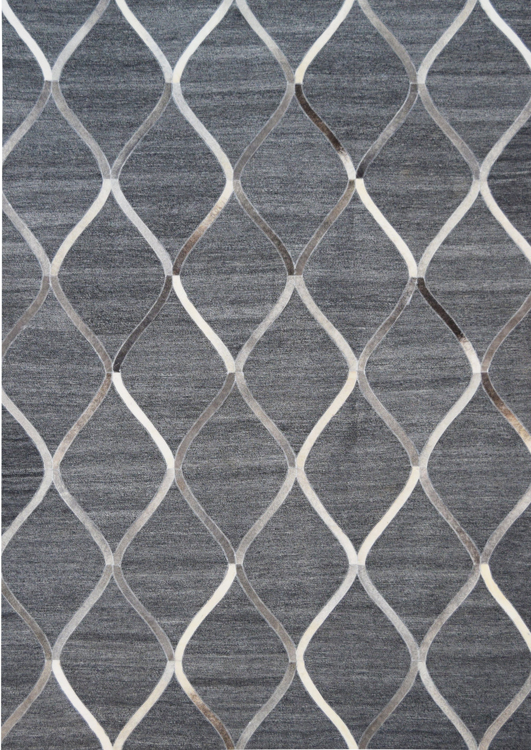 Herringbone Hide Area Rug Sale Shop Tapis 5'5x8' 