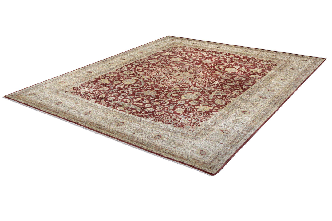 Hoj Jalili Rust Rug handmade area rug Shop Tapis 