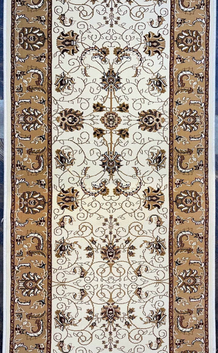 Oriental Beige Stair Runner