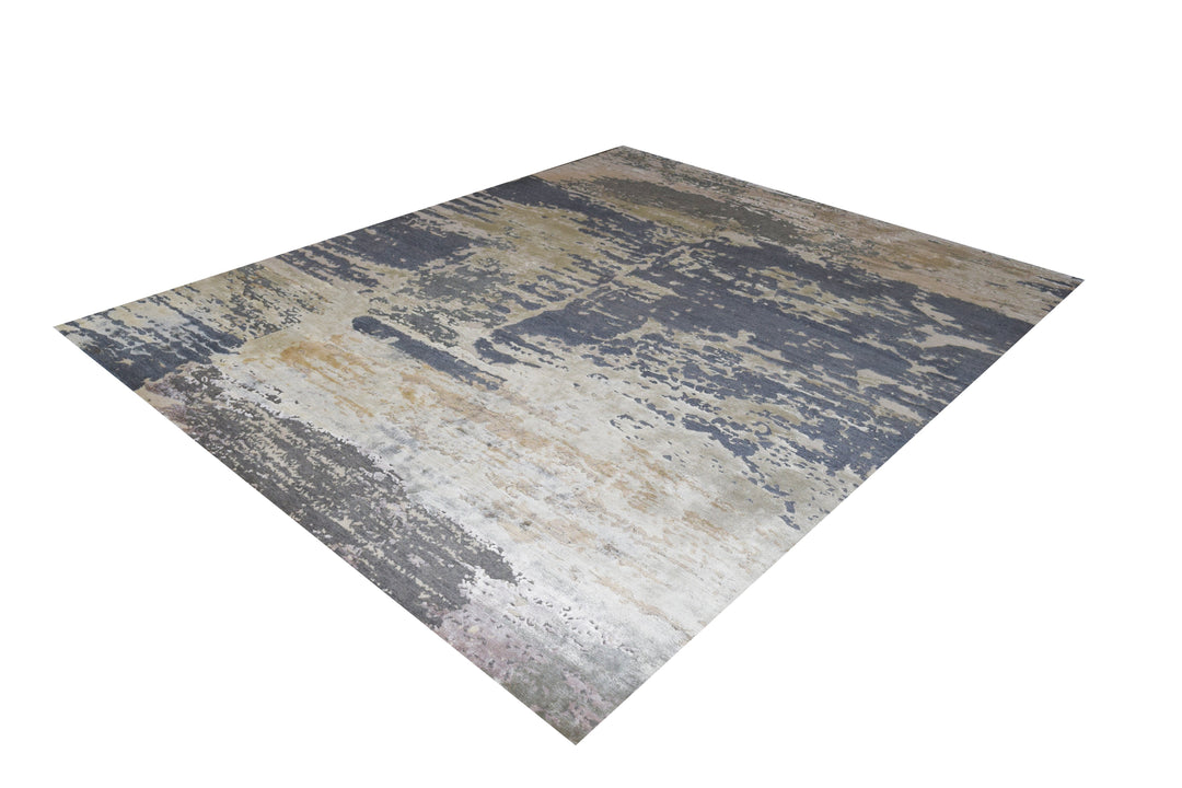 Iron Slate Mineral Rug Modern Shop Tapis 10 X 14 