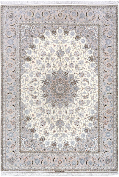 Isfahan Persian Rug handmade area rug Shop Tapis 8'1" X 11'8" 