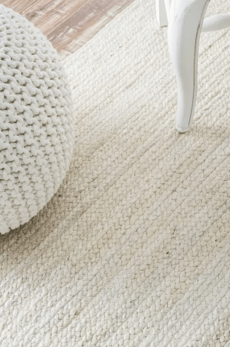 Jute/Sisal White Rug Sale Shop Tapis 