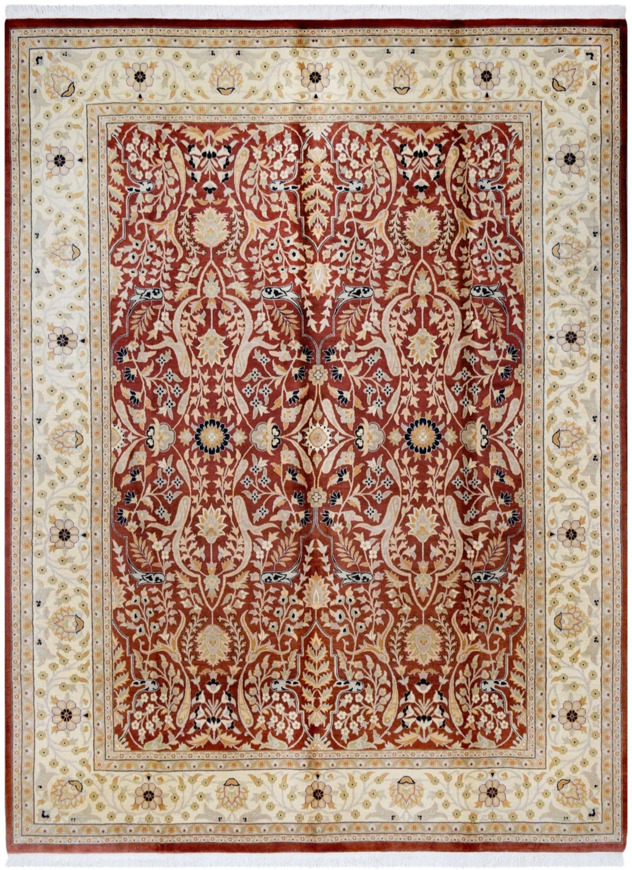 Kashmir Heartstone Rug handmade area rug Shop Tapis 9 X 12 