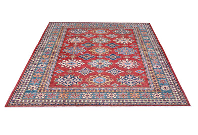 Kazak Vibrant Rug handmade area rug Shop Tapis 5'8" X 8 