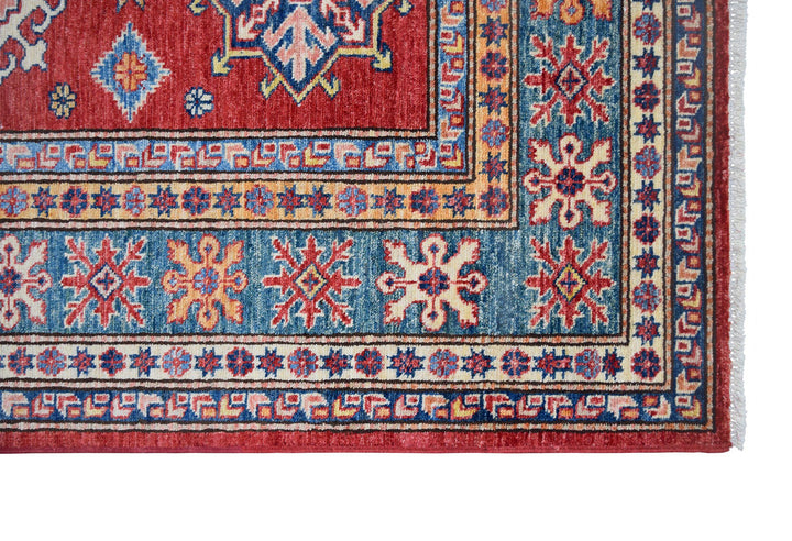 Kazak Vibrant Rug handmade area rug Shop Tapis 