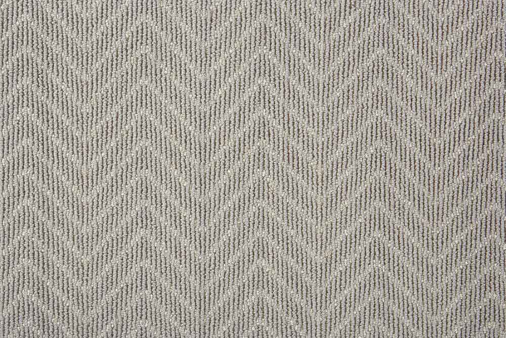 Lustrous Chevron Stair Runner / Broadloom Stair runner Shop Tapis Alloy 