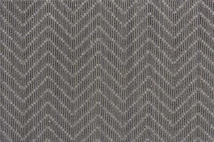 Lustrous Chevron Stair Runner / Broadloom Stair runner Shop Tapis Battleship 