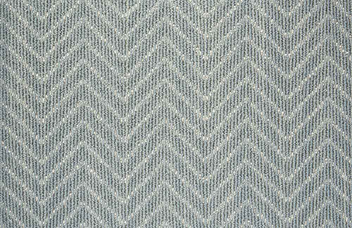 Lustrous Chevron Stair Runner / Broadloom Stair runner Shop Tapis Slate 