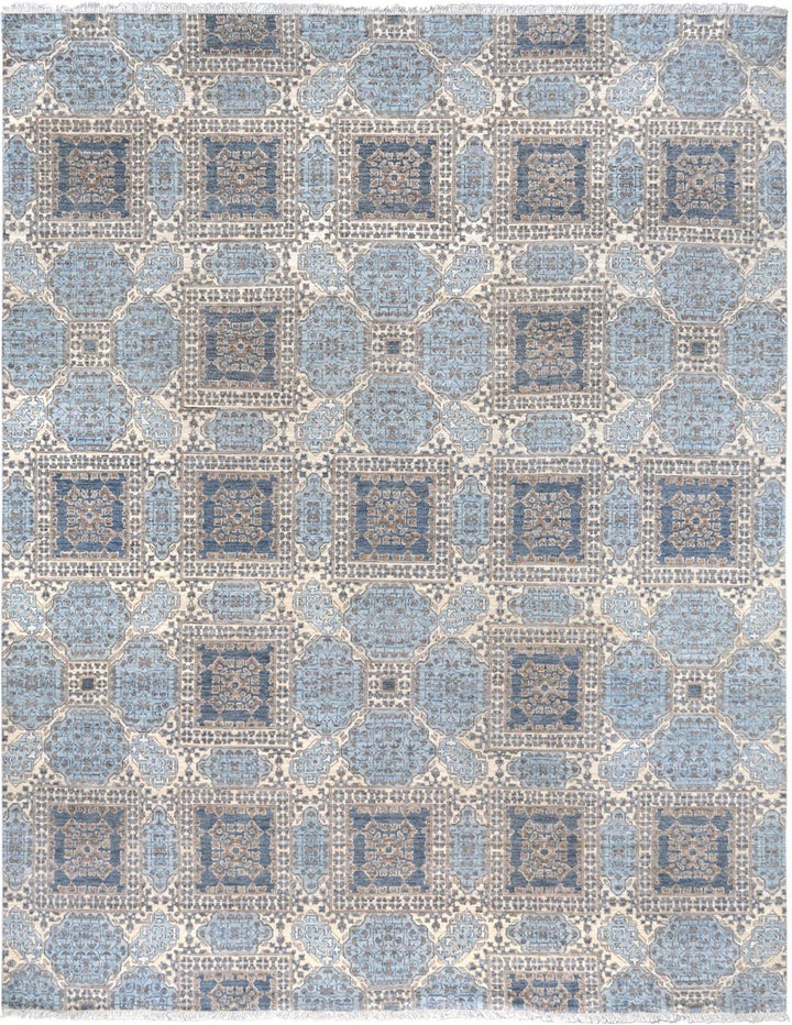 Mamluk Pearl Cool Toned Rug Transitional Shop Tapis 