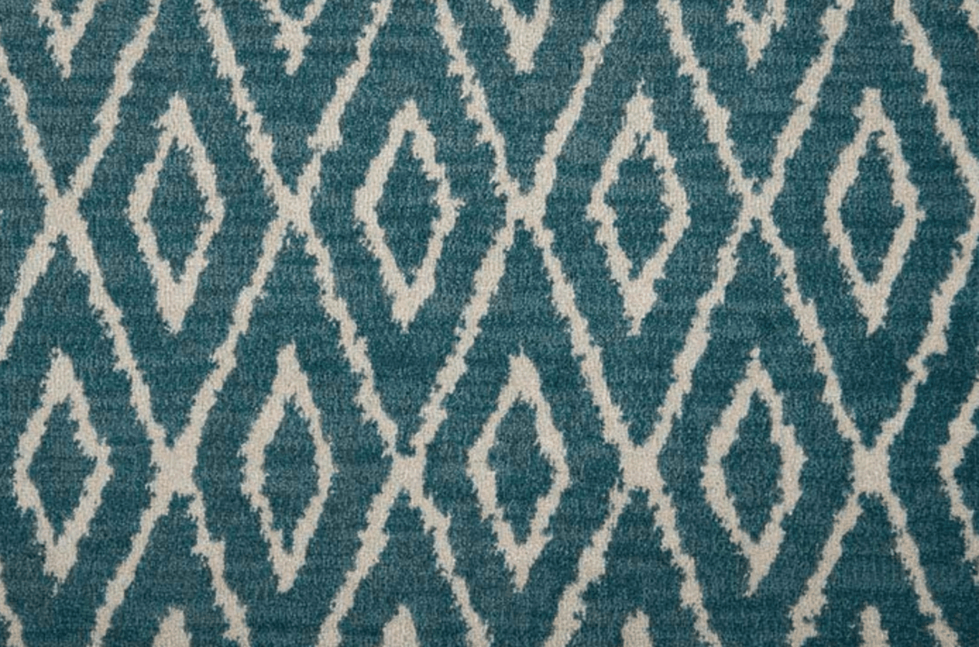 Maxell Diamond Stair Runner Stair runner Shop Tapis Teal 