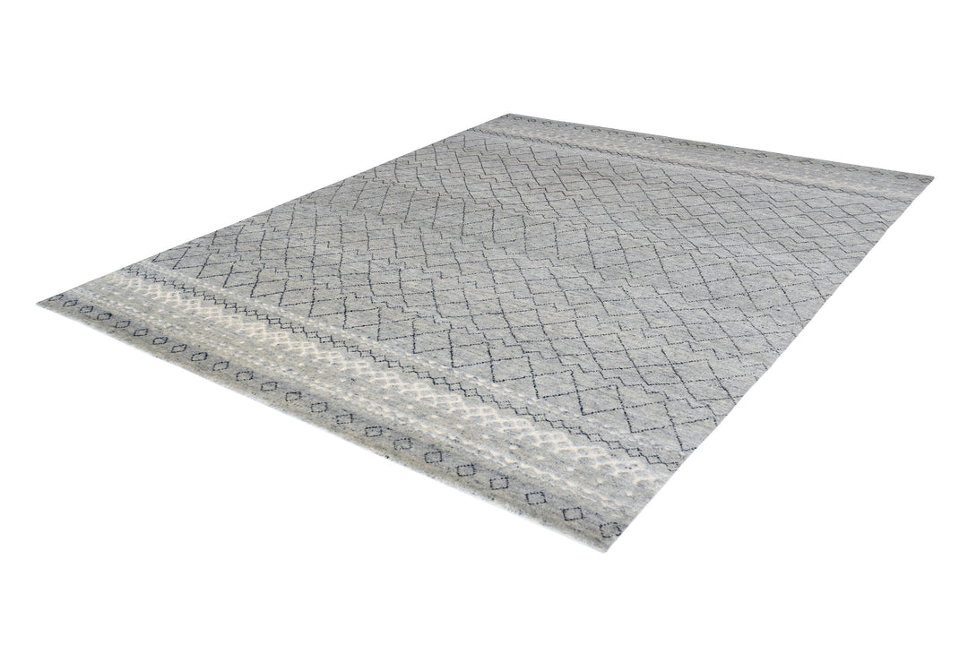 Moroccan Grey Rug Modern Shop Tapis 8 X 10 