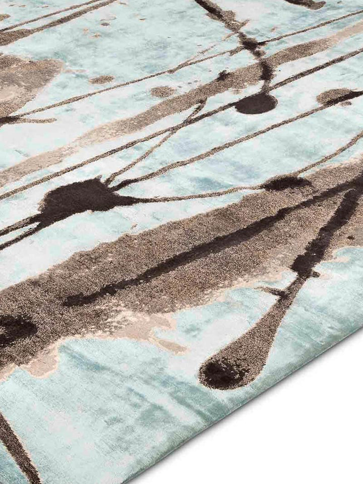 Nepali Seafoam Rug modern Shop Tapis 