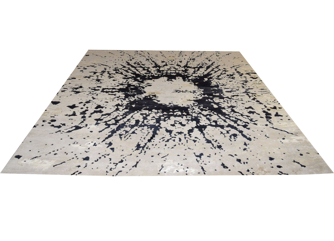 Nepali Star Fire Rug Modern Shop Tapis 