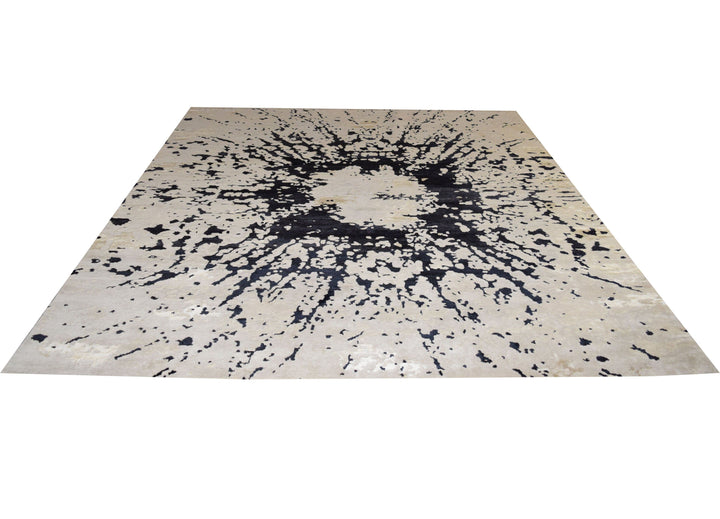 Nepali Star Fire Rug Modern Shop Tapis 