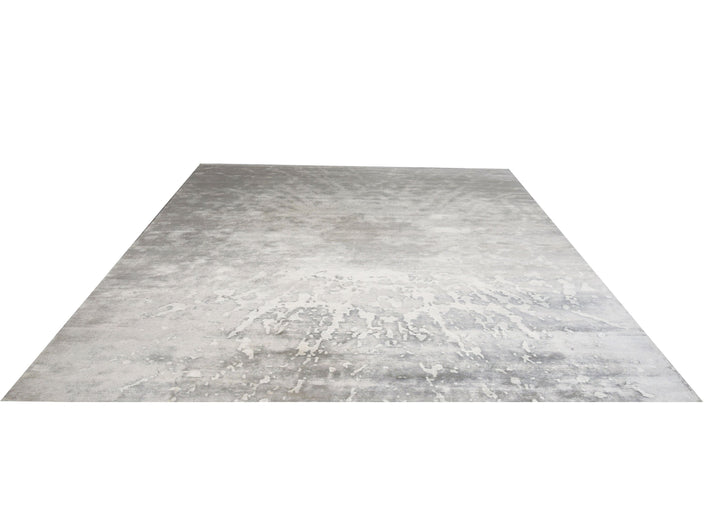 Nepali Star Fire Silver Rug Modern Shop Tapis 