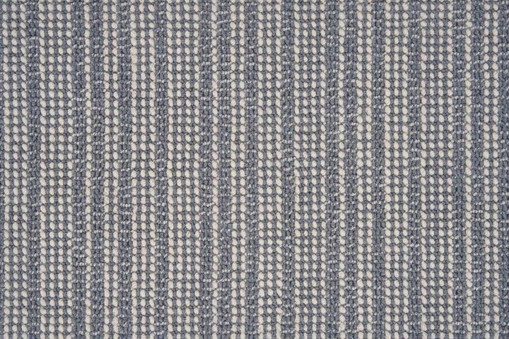 Newport Stripe Stair Runner / Broadloom Stair runner Shop Tapis Steel Blue 