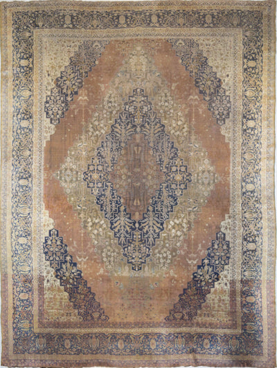Persian Antique Hoj Jalili Silk Rug handmade area rug Shop Tapis 