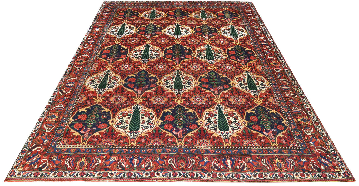 Persian Bakhtiari Rug handmade area rug Shop Tapis 