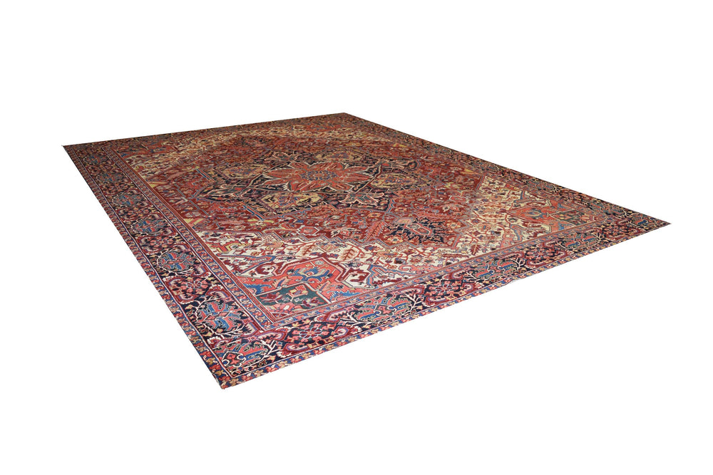 Persian Heriz Rug handmade area rug Shop Tapis 