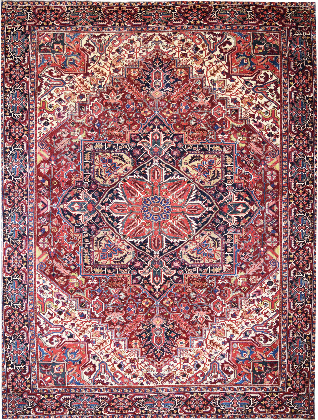 Persian Heriz Rug handmade area rug Shop Tapis 