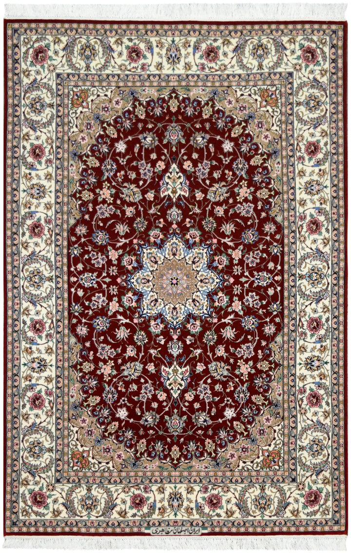 Persian Isfahan rug handmade area rug Shop Tapis 