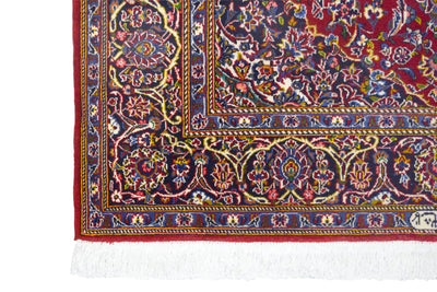 Persian Kashan Shadsar Rug handmade area rug Shop Tapis 