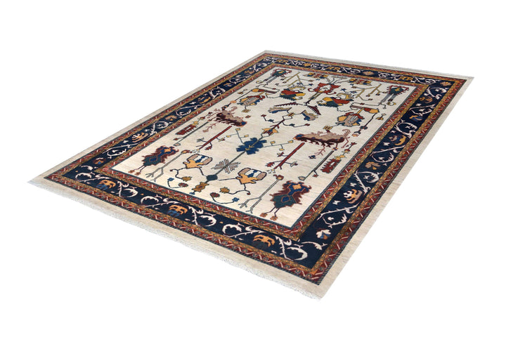 Persian Kashkuli Gabbeh Rug Modern Shop Tapis 